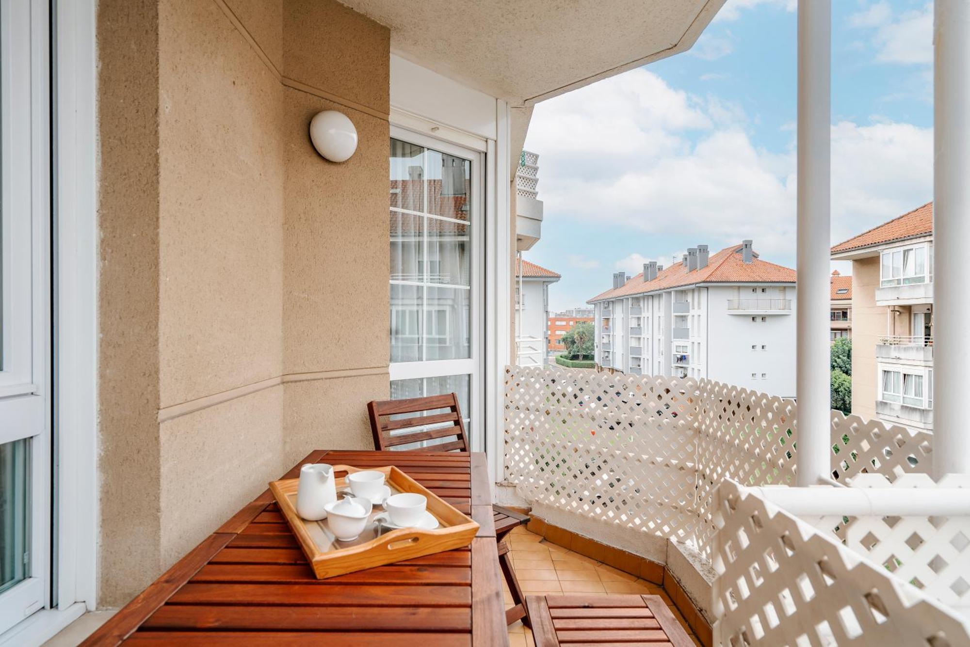 Апартаменты Piso Con Piscina Сантандер Экстерьер фото